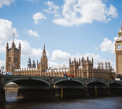London parliament buildings